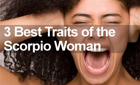 scorpio women traits